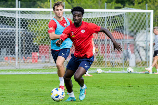 Casper Ljung Hofvendahl och Samuel Asoma