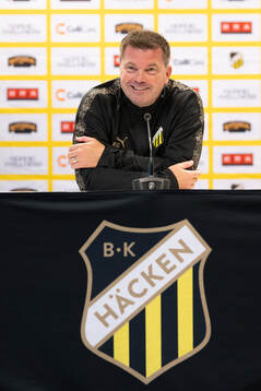 Tränare Jens Gustafsson och