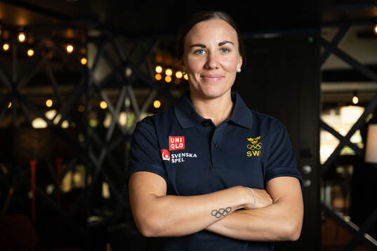 Anna Kjellbin of the Swedish women's national ice hockey