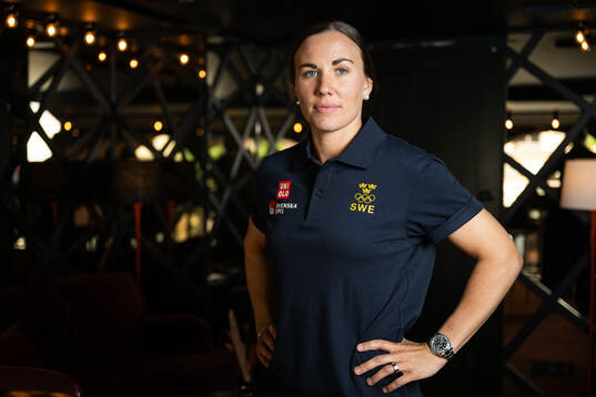 Anna Kjellbin of the Swedish women's national ice hockey