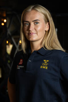 Emma Söderberg of the Swedish women's national ice hockey