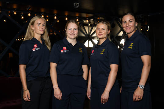 Emma Söderberg, Lina Ljungblom, Maja Nylén Persson and