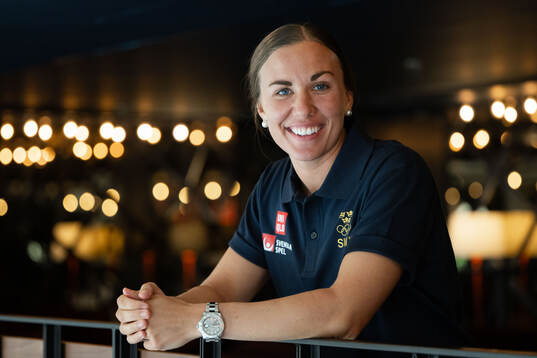 Anna Kjellbin of the Swedish women's national ice hockey