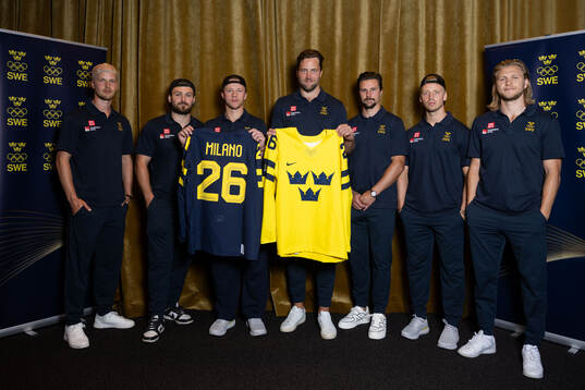 Elias Pettersson, Rasmus Andersson, Lucas Raymond, Victor