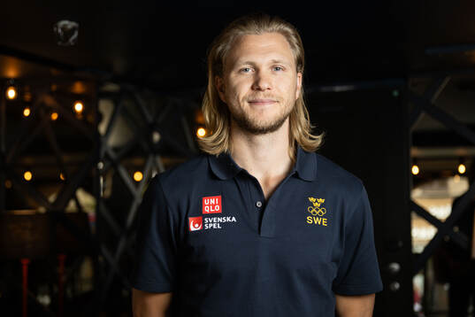 William Karlsson of the Swedish men's national ice hockey
