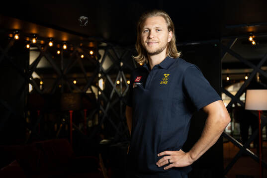 William Karlsson of the Swedish men's national ice hockey