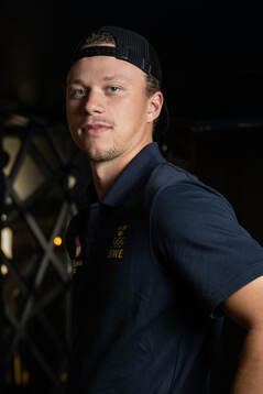Lucas Raymond of the Swedish men's national ice hockey team