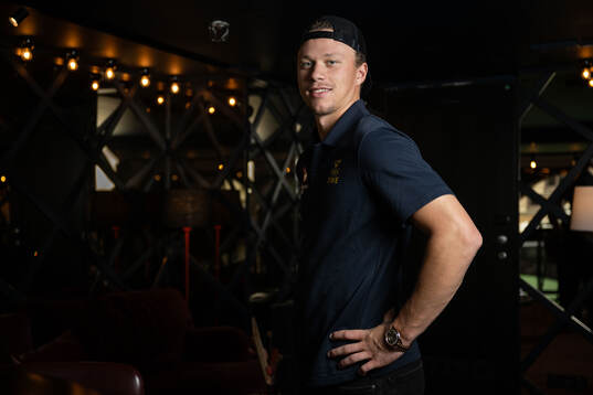 Lucas Raymond of the Swedish men's national ice hockey team