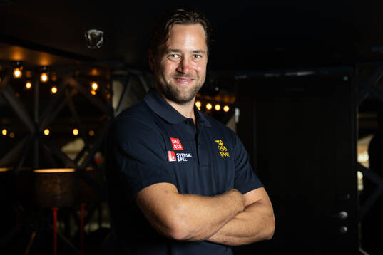 Victor Hedman of the Swedish men's national ice hockey team
