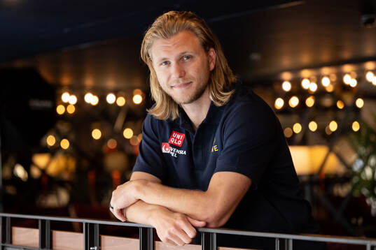 William Karlsson of the Swedish men's national ice hockey
