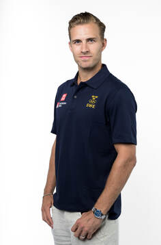 Alexander Wennberg of the Swedish men's national ice hockey