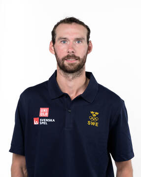 Marcus Pettersson of the Swedish men's national ice hockey