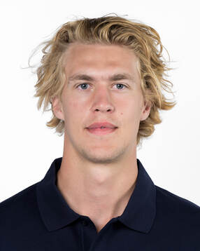 Simon Edvinsson of the Swedish men's national ice hockey