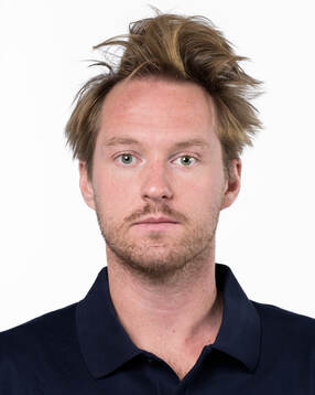 Rasmus Sandin of the Swedish men's national ice hockey team