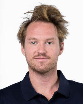 Rasmus Sandin of the Swedish men's national ice hockey team