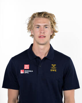 Simon Edvinsson of the Swedish men's national ice hockey
