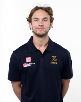 William Eklund of the Swedish men's national ice hockey