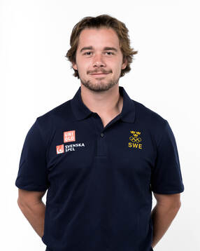 Alexander Holtz of the Swedish men's national ice hockey