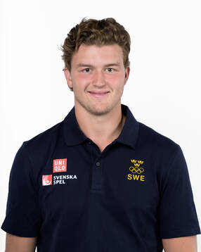 Oskar Olausson of the Swedish men's national ice hockey