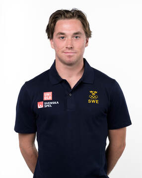 Noah Östlund of the Swedish men's national ice hockey team