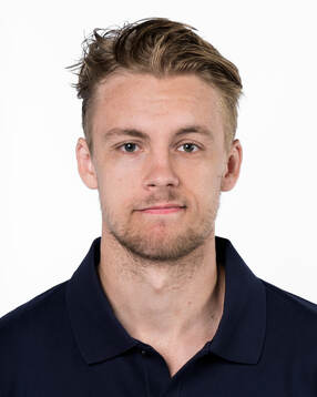Philip Broberg of the Swedish men's national ice hockey