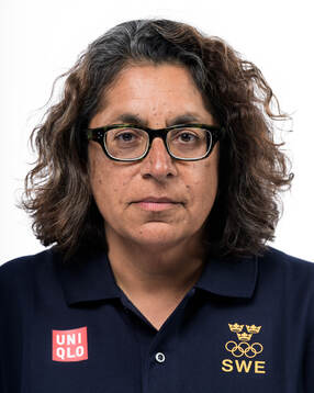 Ester Kristiansson, press officer, poses for a portrait
