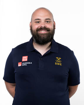 Gustaf Douhan, press officer of the Swedish men's national