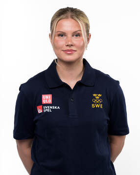 Maja Nylén Persson of the Swedish women's national ice