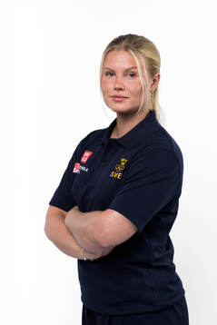 Maja Nylén Persson of the Swedish women's national ice
