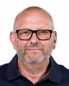 Equipment manager Johan Kellerstam of the Swedish men's