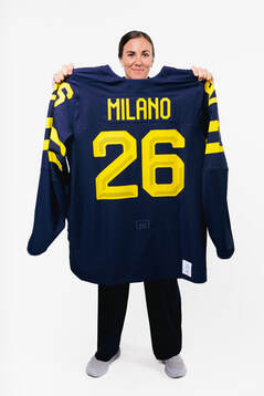 Anna Kjellbin of the Swedish women's national ice hockey