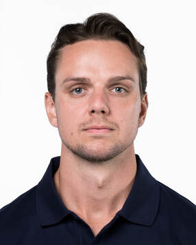 Goaltender coach Anthon Hansson of the Swedish men's