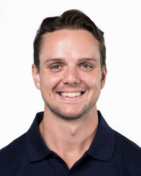 Goaltender coach Anthon Hansson of the Swedish men's