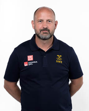 Assistant coach Anders Sörensen of the Swedish men's