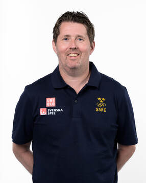Assistant coach Stefan Klockare of the Swedish men's