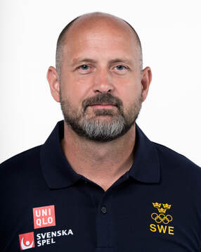 Assistant coach Anders Sörensen of the Swedish men's