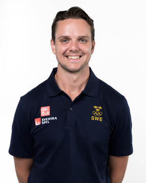 Goaltender coach Anthon Hansson of the Swedish men's