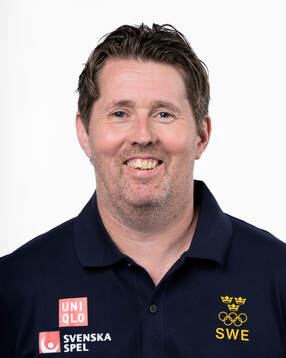 Assistant coach Stefan Klockare of the Swedish men's