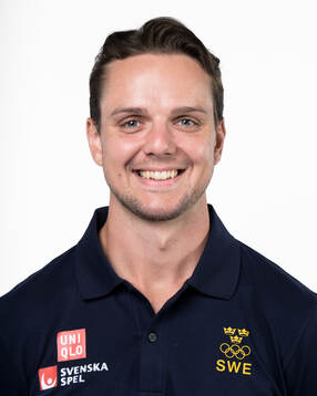 Goaltender coach Anthon Hansson of the Swedish men's