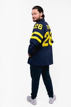 Rasmus Andersson of the Swedish men's national ice hockey