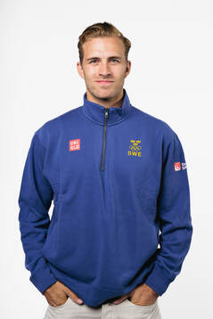 Alexander Wennberg of the Swedish men's national ice hockey