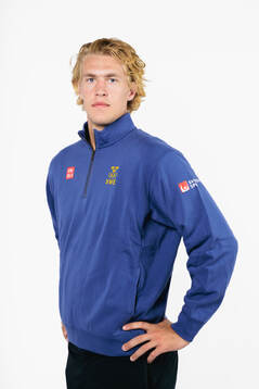Simon Edvinsson of the Swedish men's national ice hockey