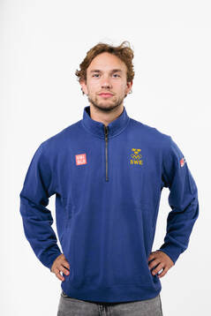 William Eklund of the Swedish men's national ice hockey