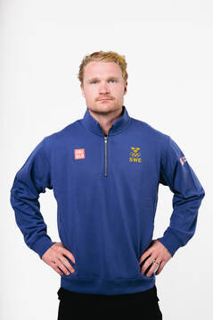Carl Grundström of the Swedish men's national ice hockey