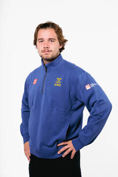 Alexander Holtz of the Swedish men's national ice hockey