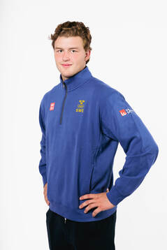 Oskar Olausson of the Swedish men's national ice hockey