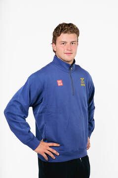 Oskar Olausson of the Swedish men's national ice hockey