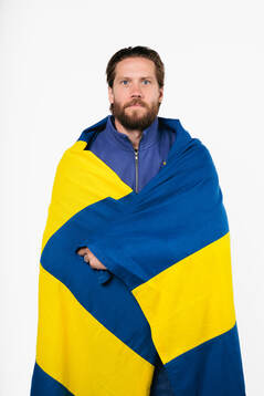 Jacob Markström of the Swedish men's national ice hockey