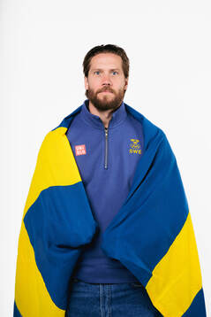 Jacob Markström of the Swedish men's national ice hockey