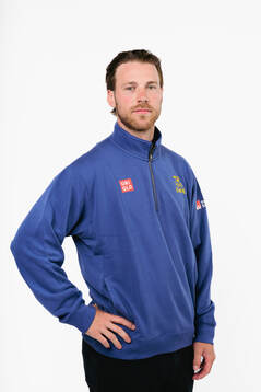 Elias Lindholm of the Swedish men's national ice hockey